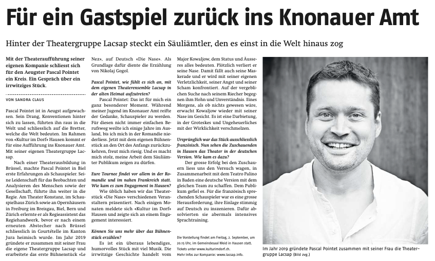 In der Presse